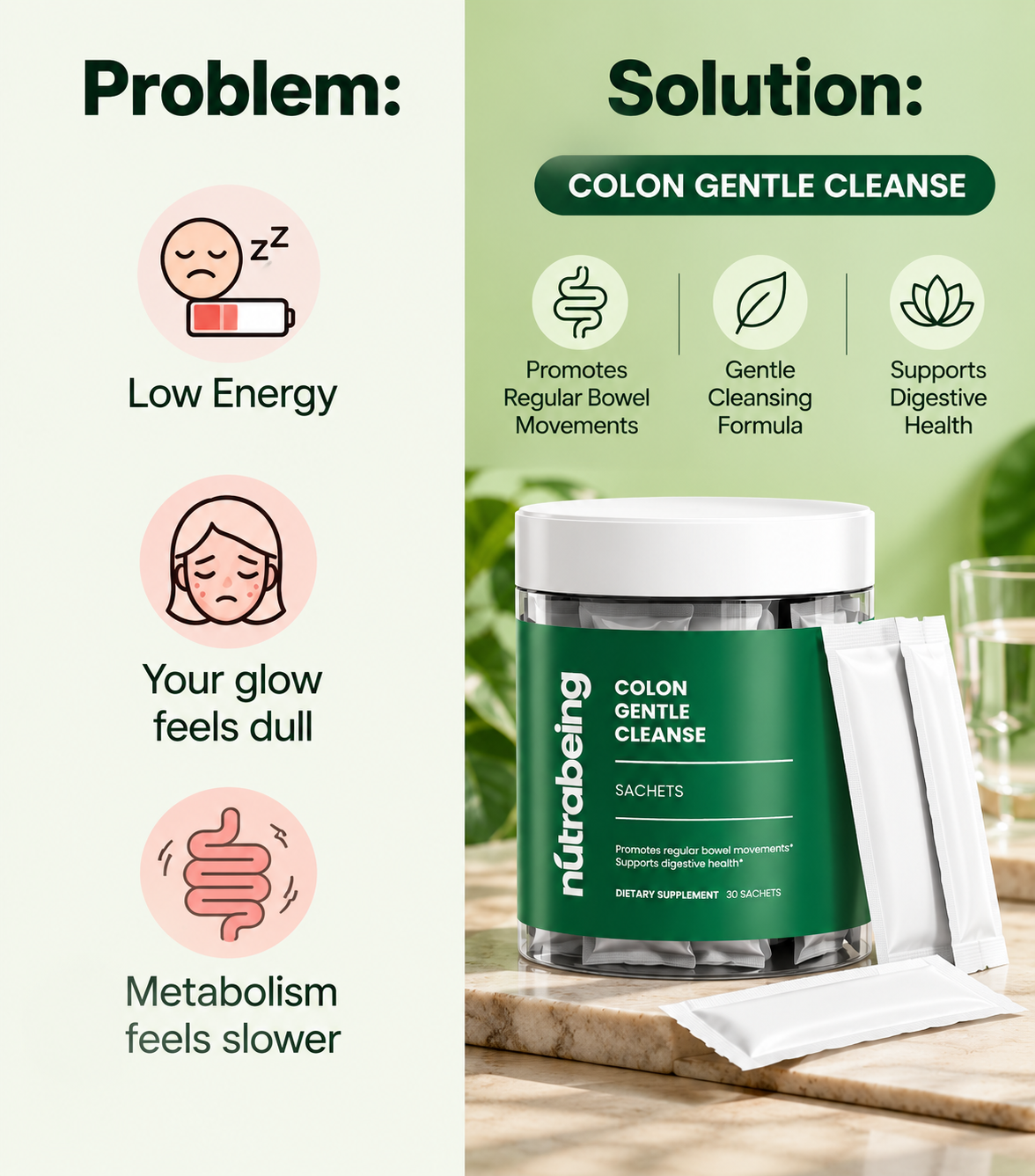 Colon Gentle Cleanse Sachets